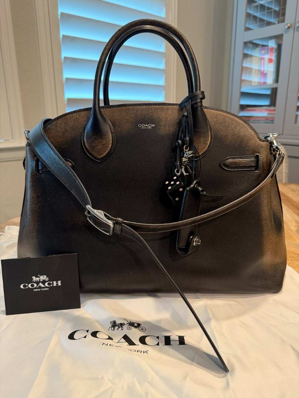 Coach Empire Carryall 40 “Loved Leather” Limited Edition • SOLD OUT • EUC